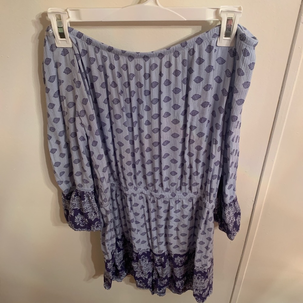 Light Blue Romper